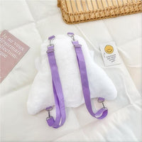 Thumbnail for Plush Ghost Backpack Crossbody Bag - ArtGalleryZen