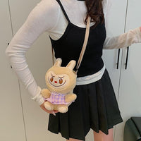 Thumbnail for Plush Labubu Crossbody Bag - ArtGalleryZen