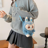 Thumbnail for Plush Labubu Crossbody Bag - ArtGalleryZen
