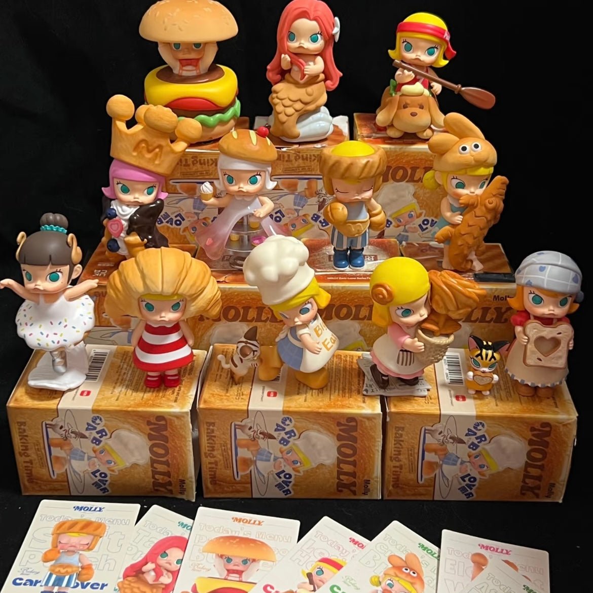 POP MART Molly Bread Head Series Random Blind Box - ArtGalleryZen
