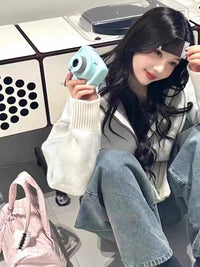 Thumbnail for Pink Down-filled Fabric Tote Bag - ArtGalleryZen