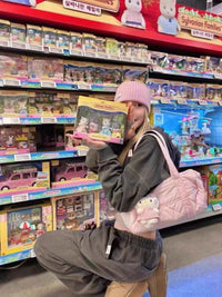 Thumbnail for Pink Down-filled Fabric Tote Bag - ArtGalleryZen