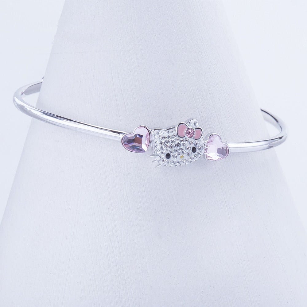 Sanrio Crystal Hello Kitty Bangle Bracelet - ArtGalleryZen