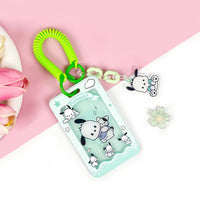 Thumbnail for Sanrio Cute Kpop Keychain Acrylic Photocard Holder - ArtGalleryZen