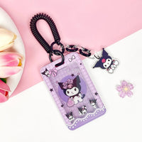 Thumbnail for Sanrio Cute Kpop Keychain Acrylic Photocard Holder - ArtGalleryZen