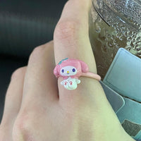 Thumbnail for Sanrio Enamel My Melody Open Ring - ArtGalleryZen