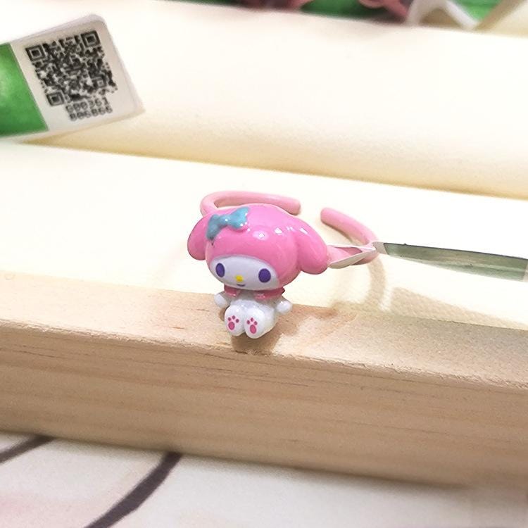 Sanrio Enamel My Melody Open Ring - ArtGalleryZen