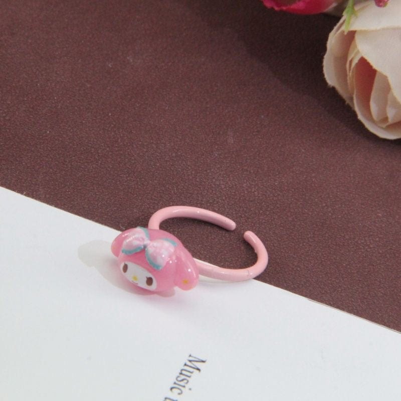 Sanrio Enamel My Melody Open Ring - ArtGalleryZen