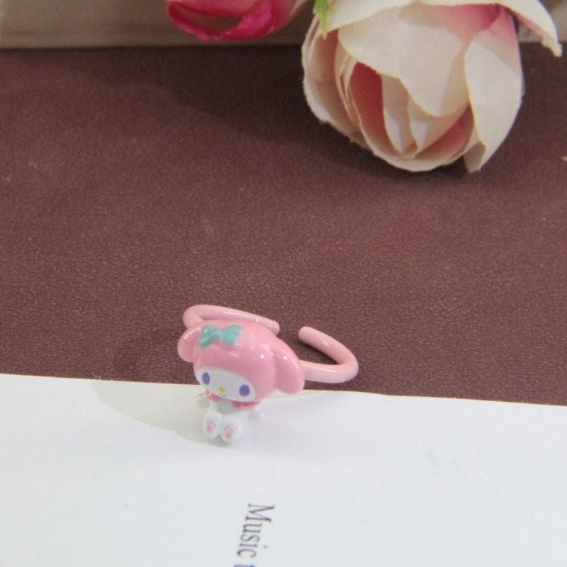Sanrio Enamel My Melody Open Ring - ArtGalleryZen