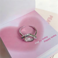 Thumbnail for Sanrio Family Movable Crystal Filled Sterling Silver Ring - ArtGalleryZen