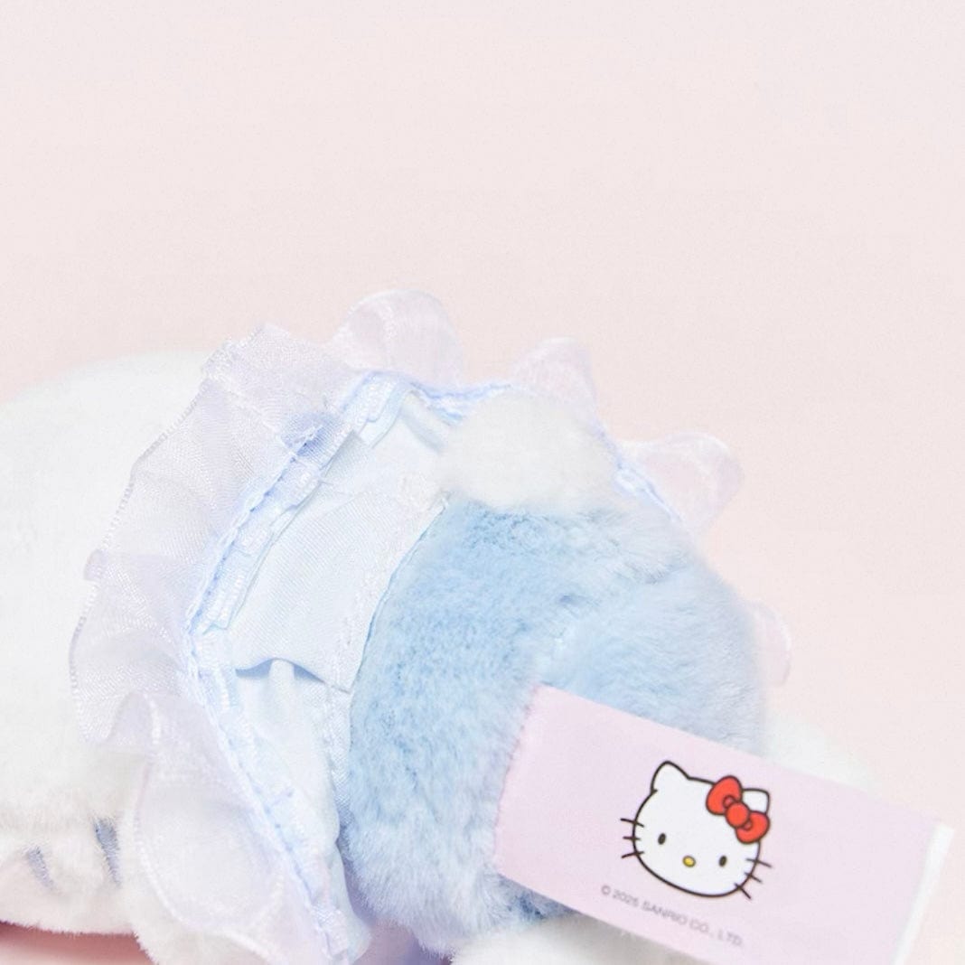 Sanrio Floral Hello Kitty Plush Keychain Doll - ArtGalleryZen