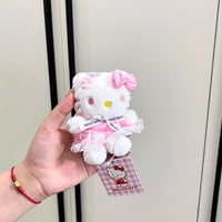 Thumbnail for Sanrio Floral Hello Kitty Plush Keychain Doll - ArtGalleryZen
