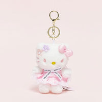 Thumbnail for Sanrio Floral Hello Kitty Plush Keychain Doll - ArtGalleryZen