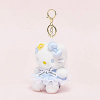 Thumbnail for Sanrio Floral Hello Kitty Plush Keychain Doll - ArtGalleryZen