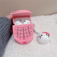 Thumbnail for Sanrio Hello Kitty AirPods Earphone Case With Key Chain - ArtGalleryZen