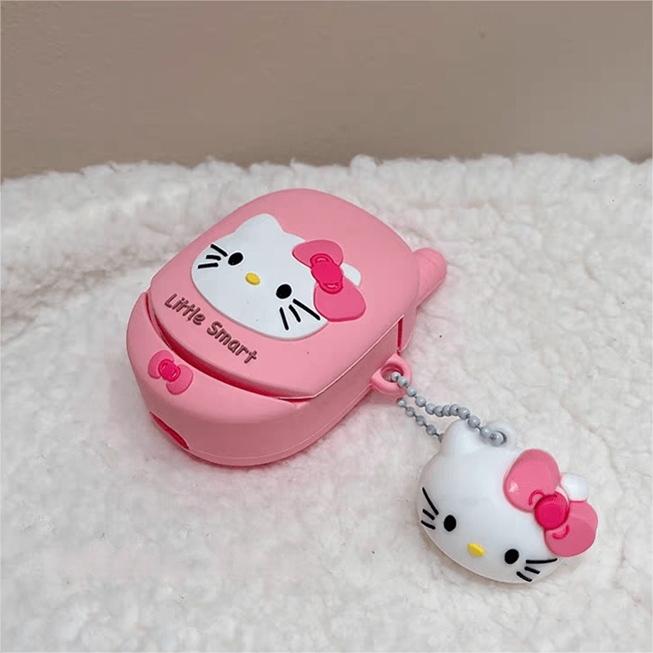 Sanrio Hello Kitty AirPods Earphone Case With Key Chain - ArtGalleryZen