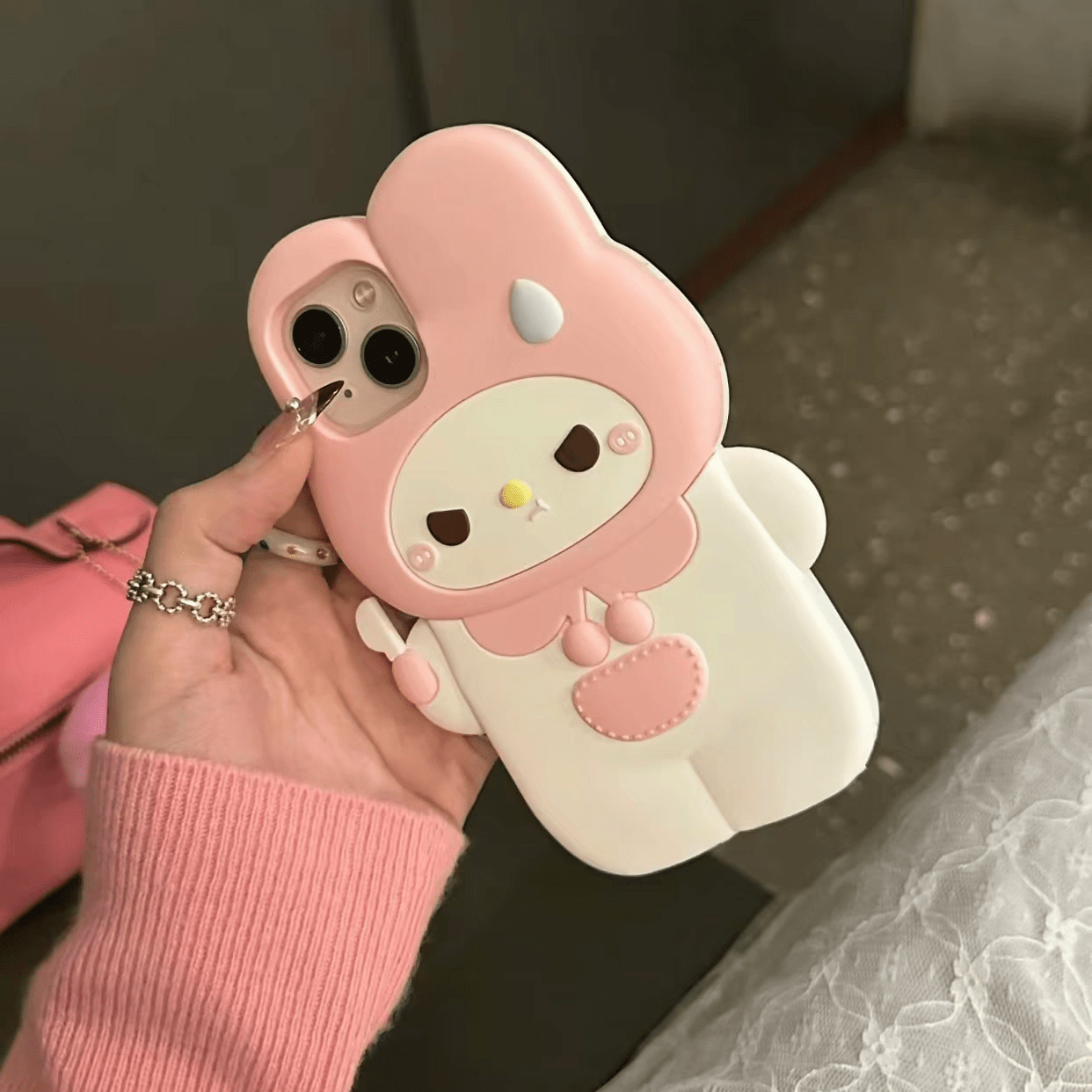 Sanrio Hello Kitty My Melody iPhone Case - ArtGalleryZen