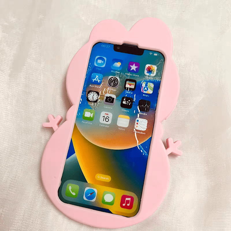 Sanrio Hello Kitty My Melody Snowman iPhone Case - ArtGalleryZen