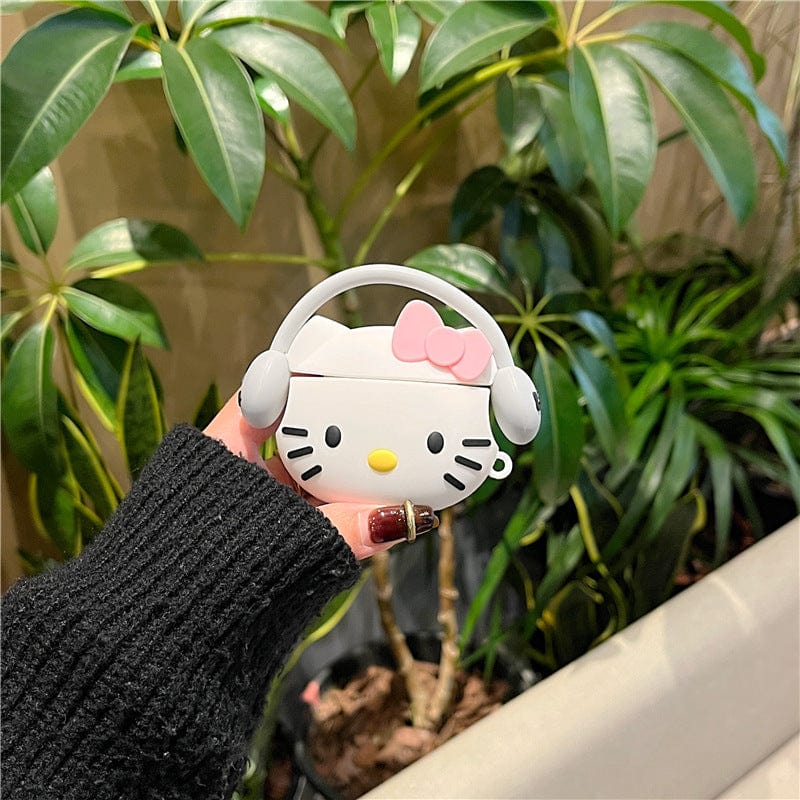 Sanrio Hello Kitty Silicone AirPods Earphone Case - ArtGalleryZen