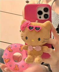 Thumbnail for Sanrio Kawaii My Melody Hello Kitty Kuromi iPhone Case - ArtGalleryZen