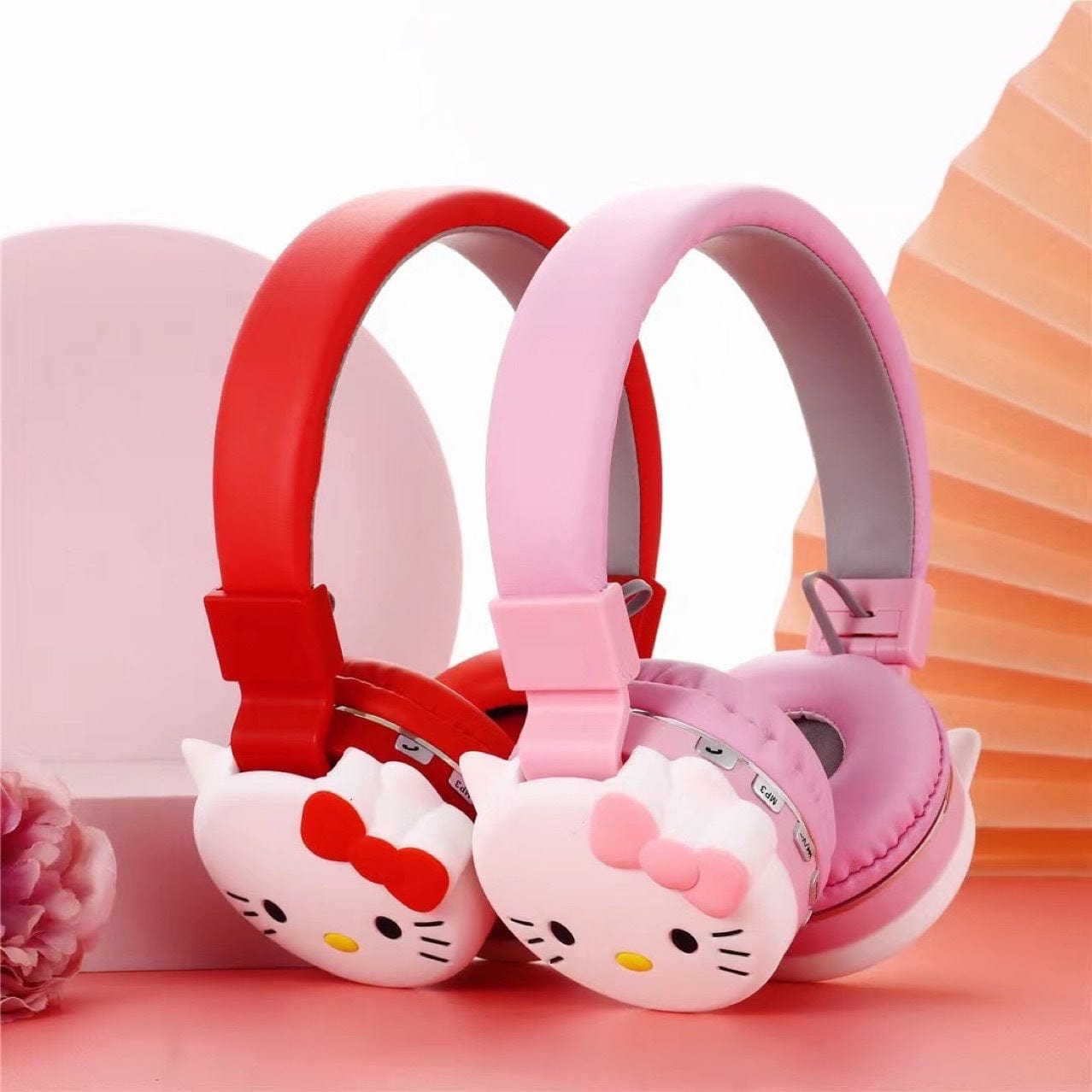 Sanrio Kuromi Hello Kitty Bluetooth Wireless Stereo Headset Earphone H –  ArtGalleryZen