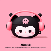 Thumbnail for Sanrio Kuromi My Melody Silicone AirPods Earphone Case - ArtGalleryZen