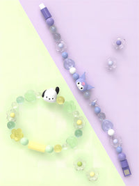 Thumbnail for Sanrio Kuromi Pochacco Charging Data Cable Bracelet - ArtGalleryZen