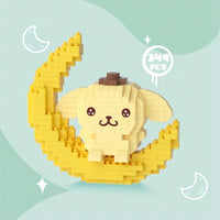 Thumbnail for Sanrio LEGO Compatible On-The-Moon Building Bricks - ArtGalleryZen