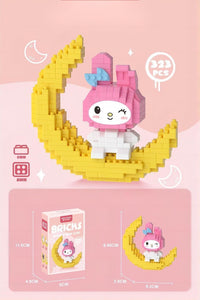 Thumbnail for Sanrio LEGO Compatible On-The-Moon Building Bricks - ArtGalleryZen