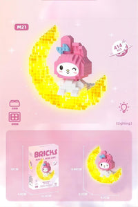 Thumbnail for Sanrio LEGO Compatible On-The-Moon Building Bricks - ArtGalleryZen