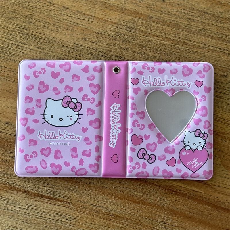 Sanrio Leopard Hello Kitty Kpop 3 Inch Mini Photocard Album - ArtGalleryZen
