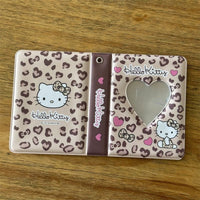 Thumbnail for Sanrio Leopard Hello Kitty Kpop 3 Inch Mini Photocard Album - ArtGalleryZen