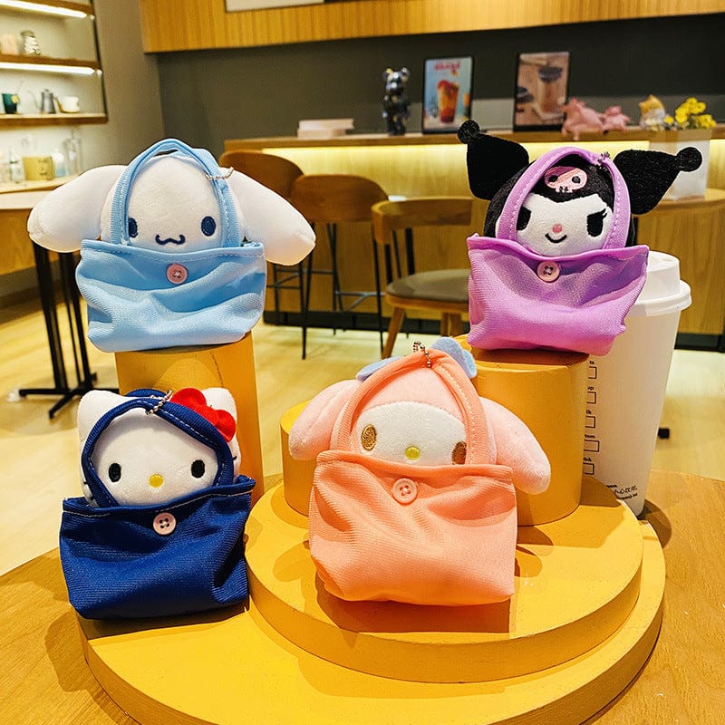 Face Shaped Small Shoulder Bag - Hello Kitty
