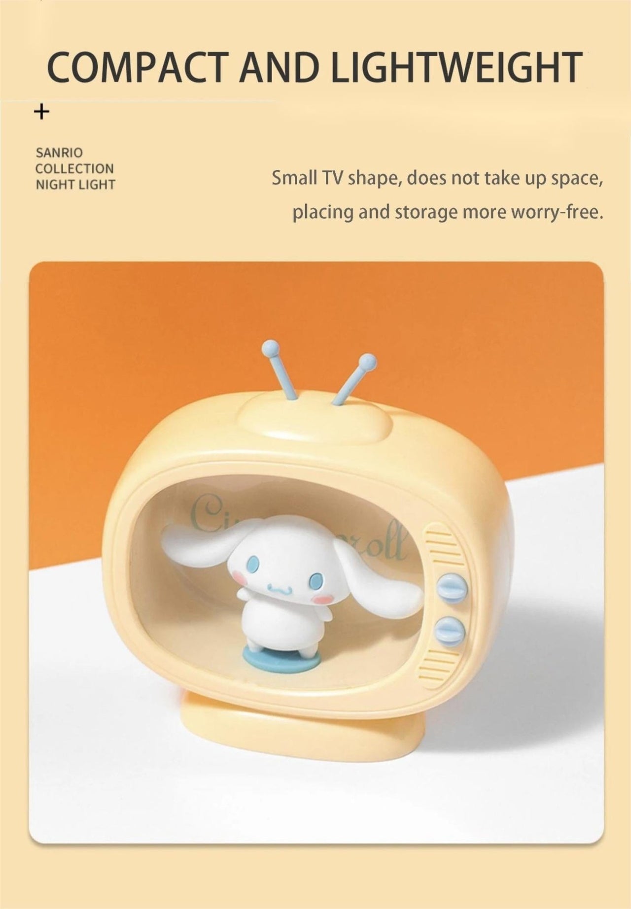 Sanrio Mini TV Night Light - ArtGalleryZen