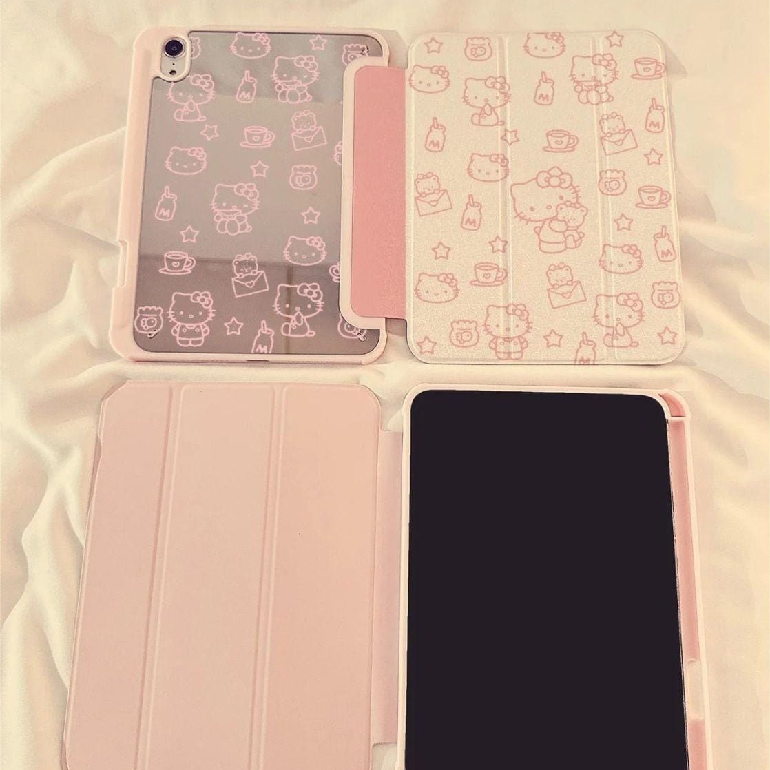 Sanrio Pink Hello Kitty iPad Case - ArtGalleryZen