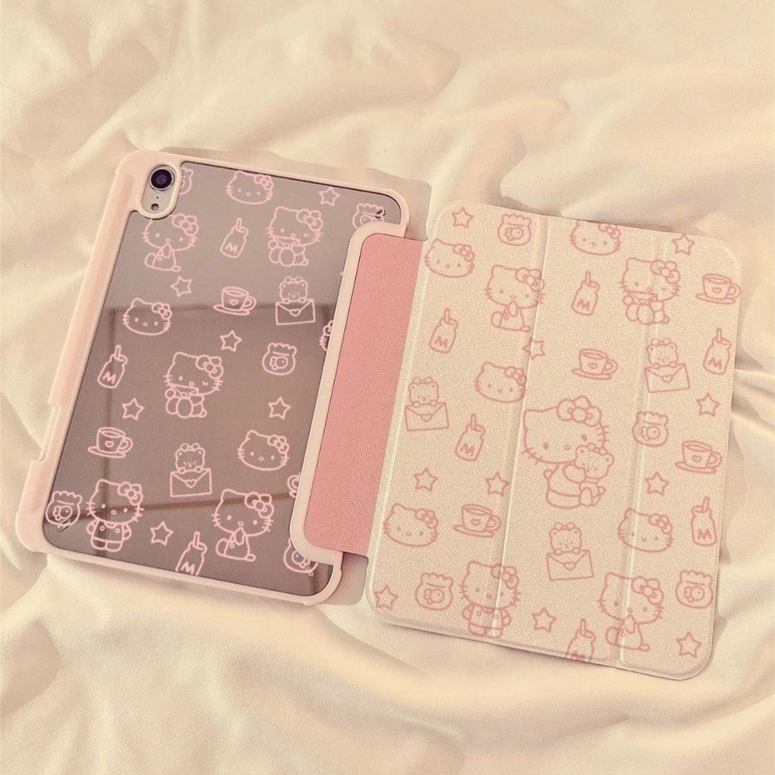 Sanrio Pink Hello Kitty iPad Case - ArtGalleryZen