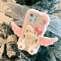 Thumbnail for Sanrio Plush Angel Wings Hello Kitty Photo Frame iPhone Case - ArtGalleryZen
