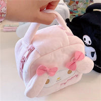 Thumbnail for Sanrio Plush Small Square Bag Cosmetic Toiletry Bag Portable Travel Organizer - ArtGalleryZen