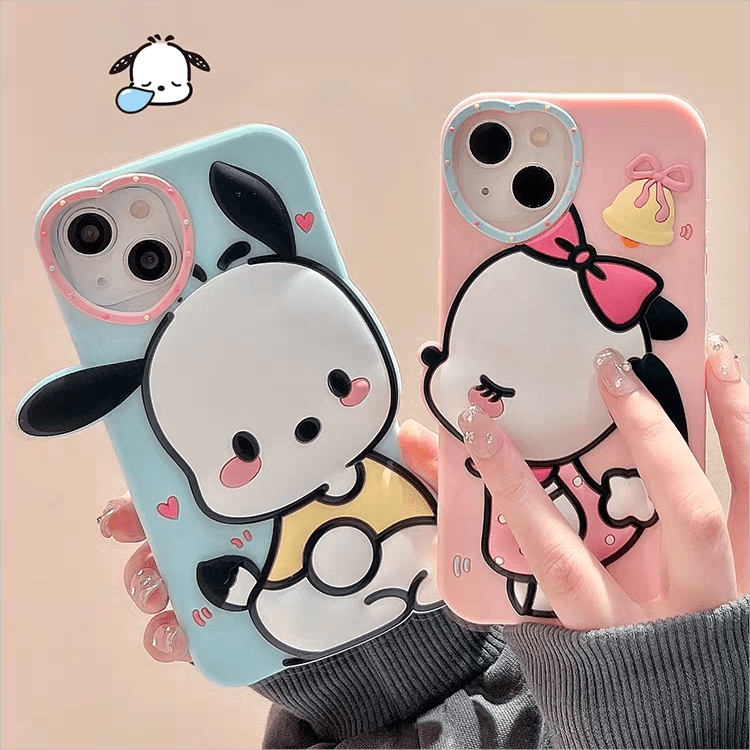 Sanrio Pochacco Matching iPhone Case - ArtGalleryZen