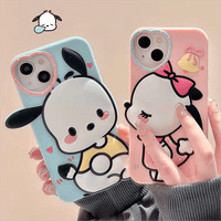 Thumbnail for Sanrio Pochacco Matching iPhone Case - ArtGalleryZen