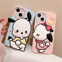 Thumbnail for Sanrio Pochacco Matching iPhone Case - ArtGalleryZen