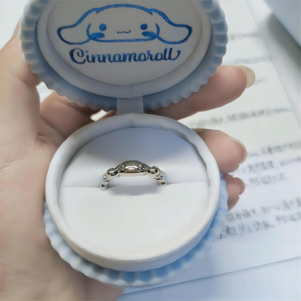 Sanrio Cinnamoroll Hello Kitty Kuromi Diy Ring Box To Confess Proposal  Manual Jewelry Box Material Package Portable Friend Gift - Walmart.com