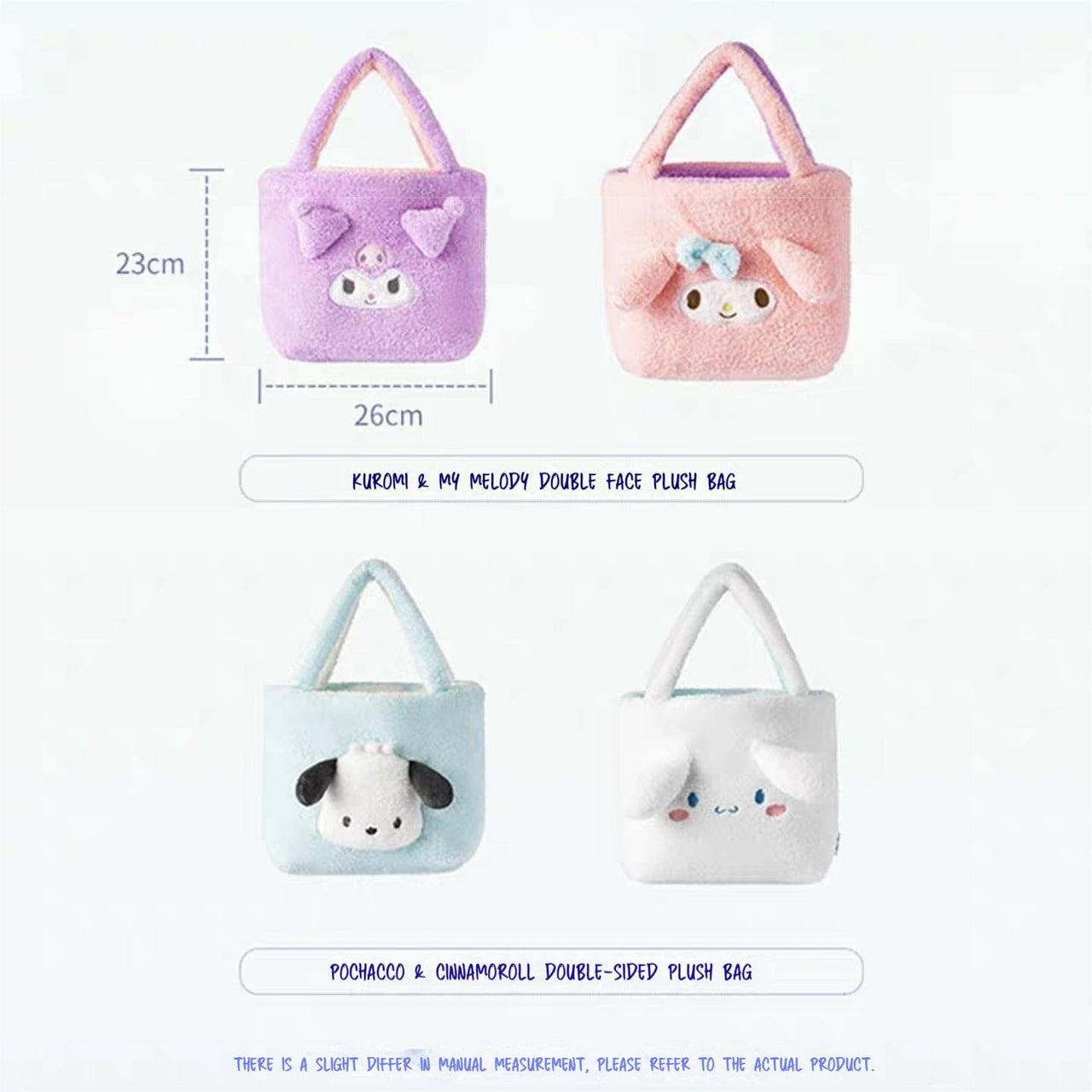 Sanrio Transformable Plush Bag - ArtGalleryZen