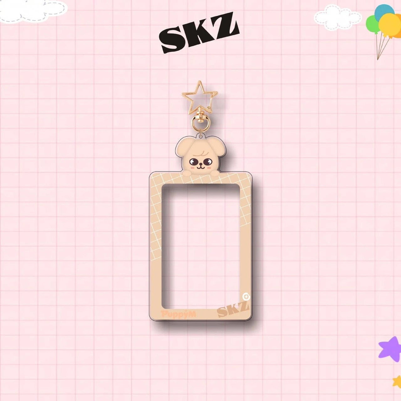 SKZ Kpop Keychain Acrylic Photocard Holder - ArtGalleryZen