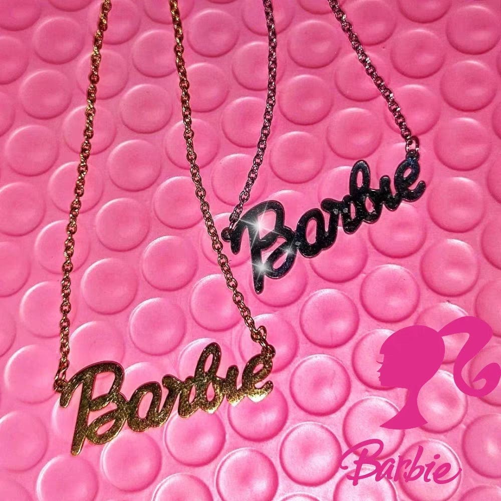 Stainless Steel Barbie Necklace – ArtGalleryZen