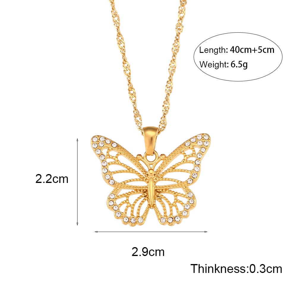 Fingerprint Swallowtail Butterfly Pendant - Custom Order – Heart and Soul  Jewelry