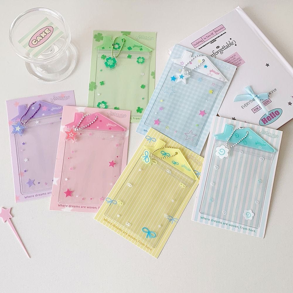 Star House Candy Bag Kpop Keychain Photocard Holder - ArtGalleryZen