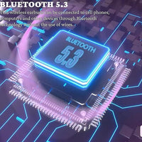 Thumbnail for Stylish Heart Shaped Wireless Bluetooth Earphones - ArtGalleryZen