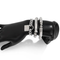 Thumbnail for Stylish Layered Chunky Lock Charm Curb Ball Chain Bracelet Set - ArtGalleryZen