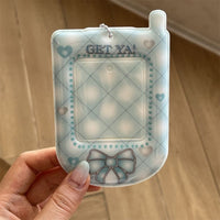 Thumbnail for Sugarbunnies Phone Shaped Kpop Keychain Photocard Holder - ArtGalleryZen